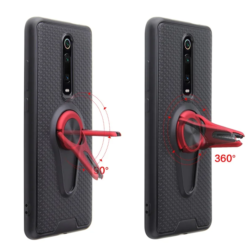 Чехол для Xiaomi Mi 9 T, роскошный автомобильный воздушный выход, полное кольцо, магнетизм, задняя крышка для телефона, СПС Xiaomi Mi 9T Pro, чехол, корпус