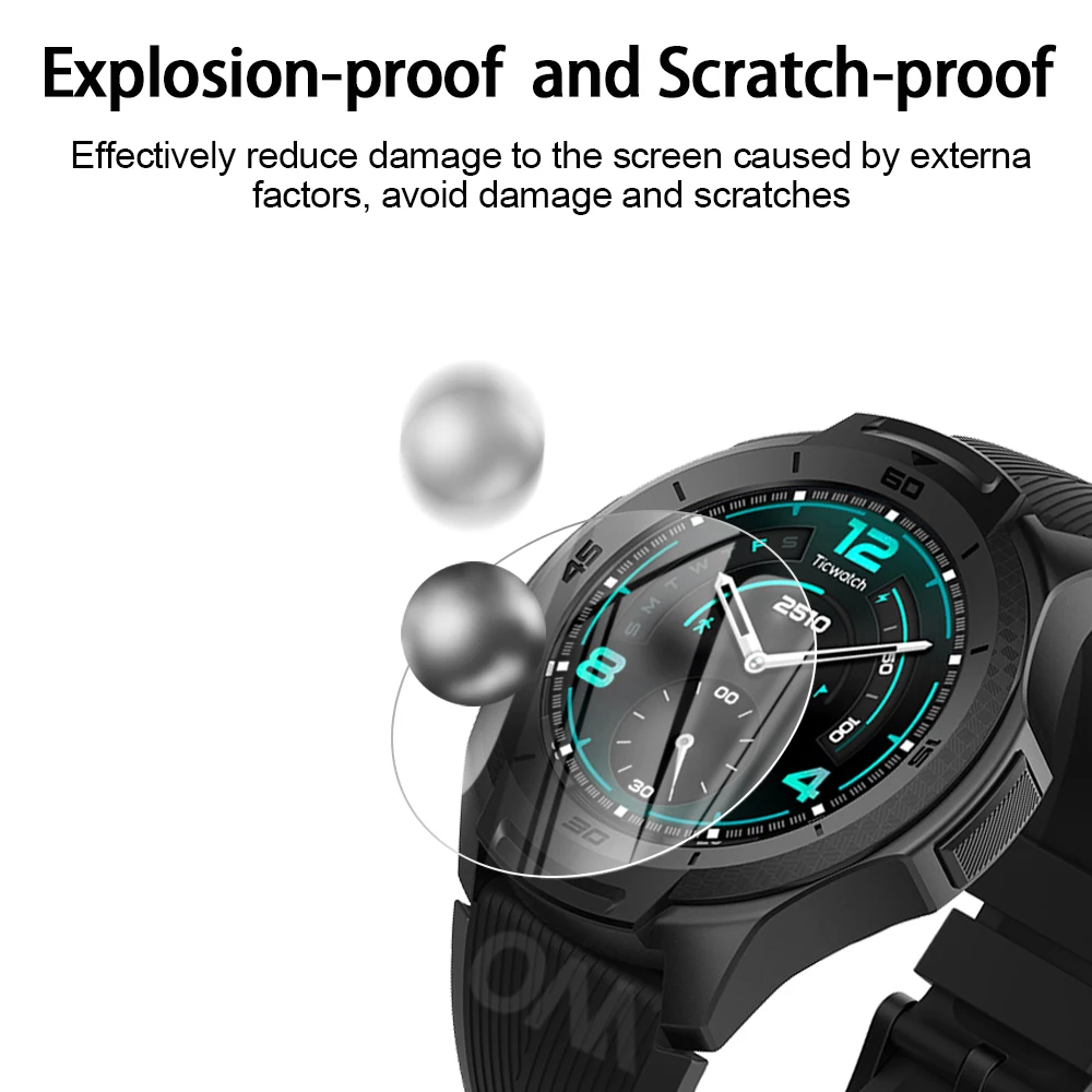 Закаленное стекло для Ticwatch 1 2 Pro E E2 S S2 C2 5 шт. | Электроника