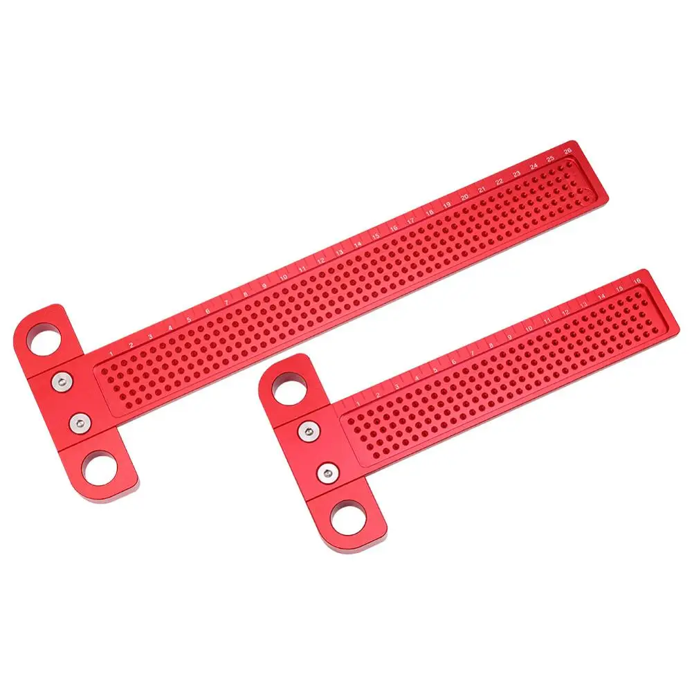 Линейка для деревообработки Т образный позиционирующий измерительный прибор из