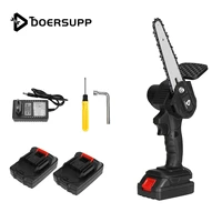 6 inch 1500w electric chain saw power pruning chainsaw cordless garden tree logging woodworking cutter tool for makita battery