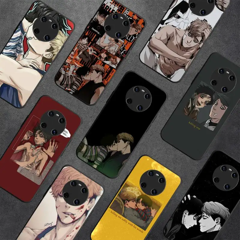 

Anime Killing-Stalking Phone Case For Huawei Y5 Y62019 Y52018 Y92019 Luxury funda case for 9prime2019