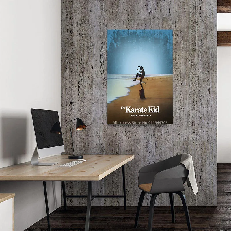 Минимальный постер фильма карате Джон г. Гостиная холст живопись настенные