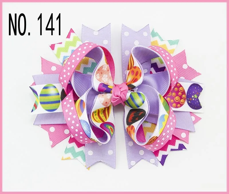 Бесплатная доставка 100 шт. пасхальные банты для волос B group заколки в форме кролика