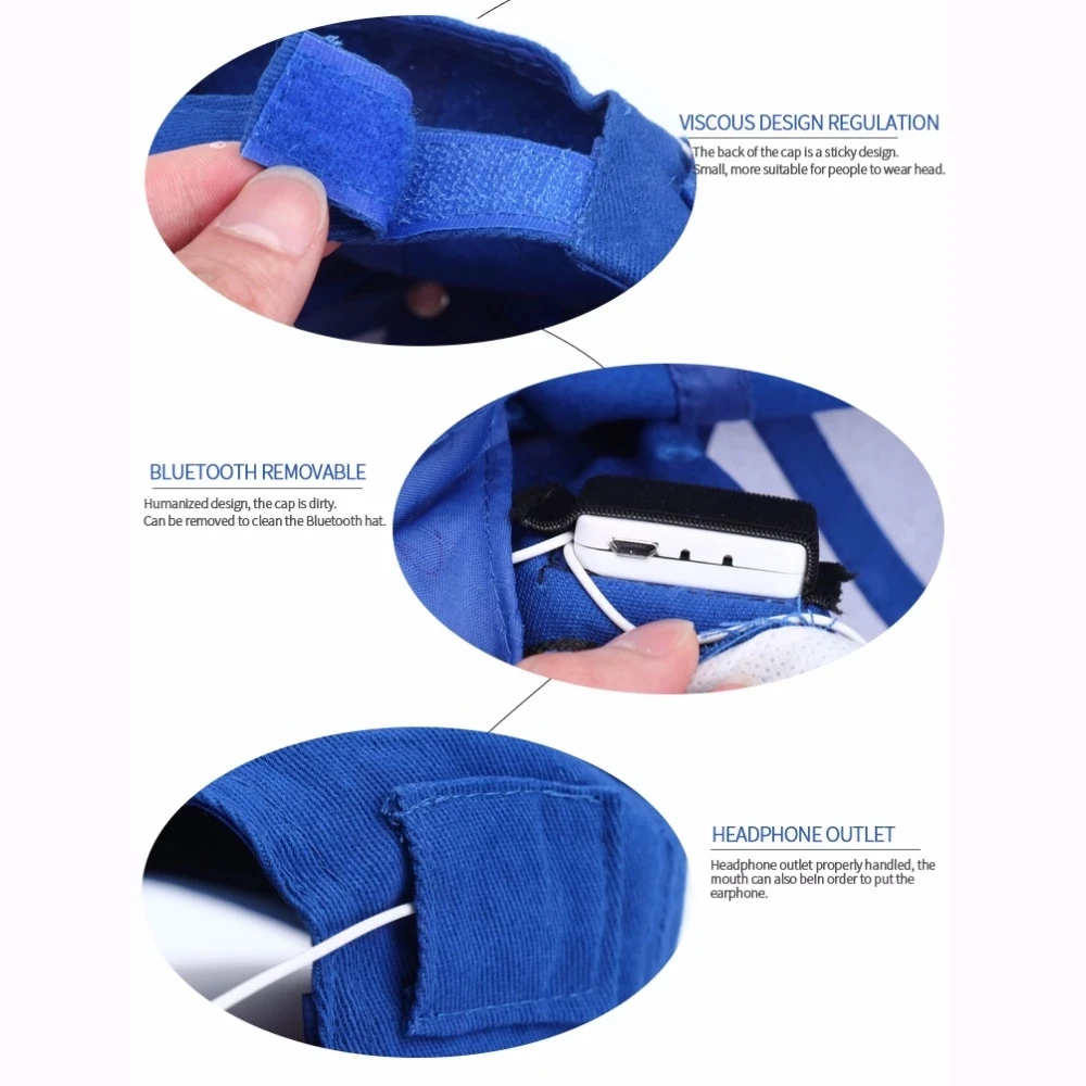Спортивные Bluetooth 5 0 наушники модная бейсбольная кепка Беспроводная музыкальная