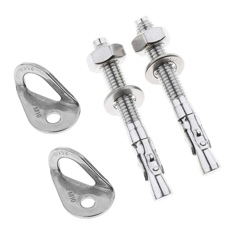 1 комплект 25KN подвеска якорь крепежный болт для скальных лазаний с фиксированной