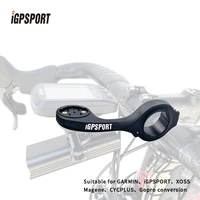 igpsport m80 new mount bicycle gps accessories extension bracket handlebar for garmin xoss gopro bike computer
