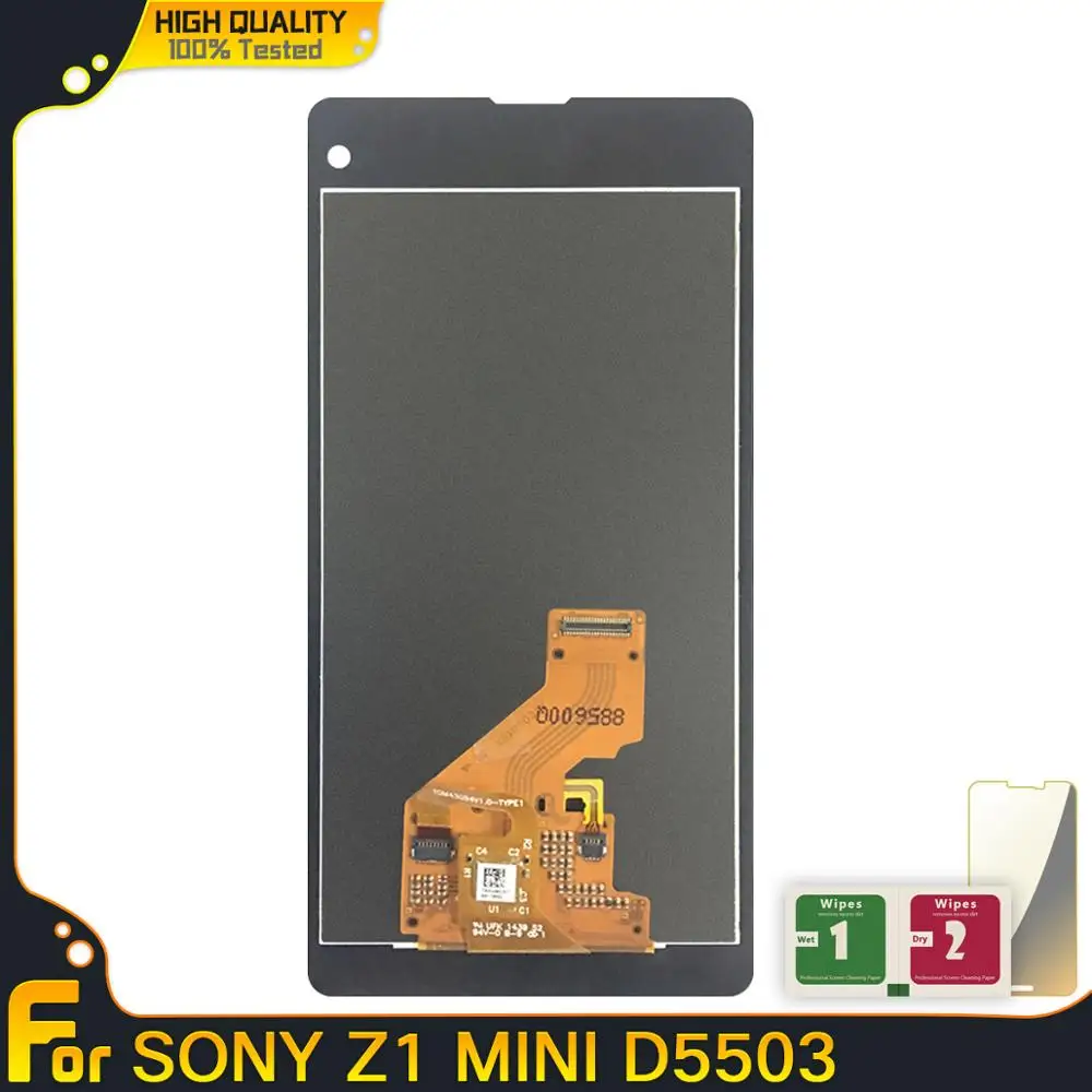 ЖК дисплей для Sony Xperia Z1 Compact M51w Mini сенсорный экран дигитайзер сменная деталь в