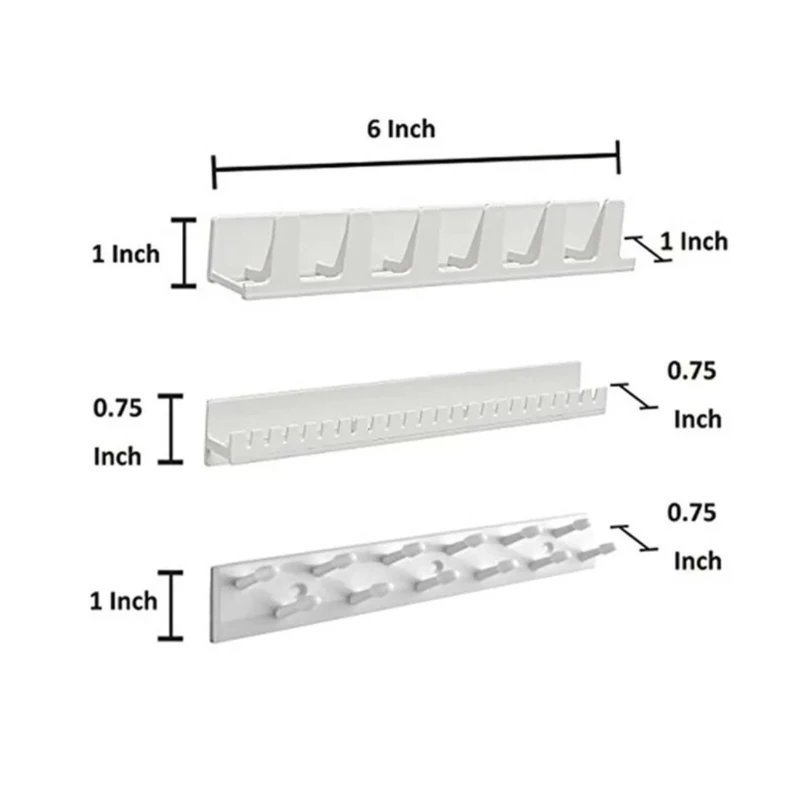 

9Piece Set Combination Viscose Jewelry Storage Hook Jewelry Storage Hook Jewelry Sticky Hook Key Belt Sundries Hook