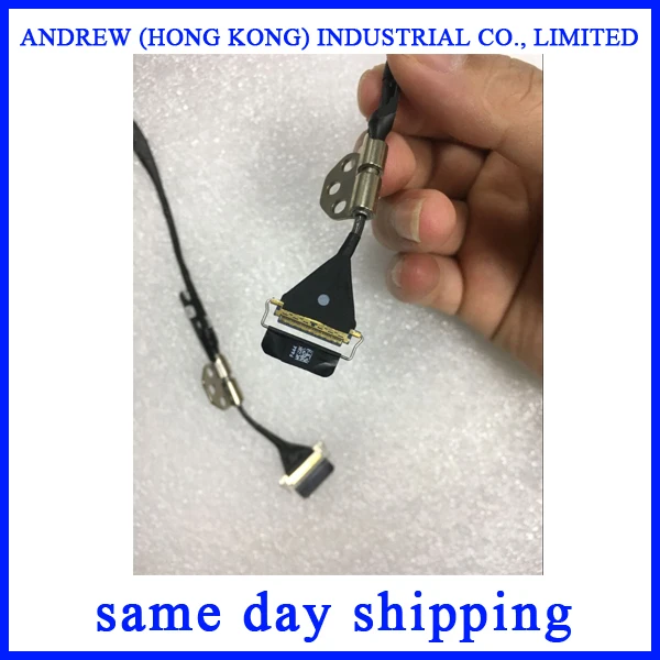 Оригинальный новый жк-кабель для Macbook Air A1466 с жк-экраном 13 дюймов светодиодный LVDS