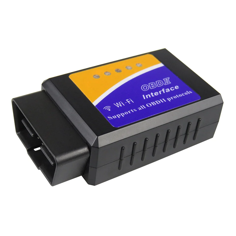 Автомобильный диагностический сканер ELM327, Wi-Fi V1.5 OBD2, Wi-Fi 327