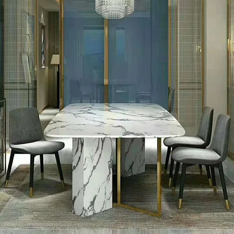 Набор современных обеденных столов на 10 мест|marble dining table|marble table pricesmarble |