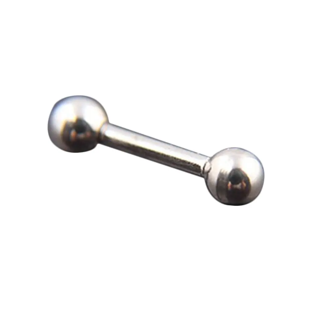 Серьги для ногтей гантели Двухсторонние серьги-шарики модные вечерние серьги из