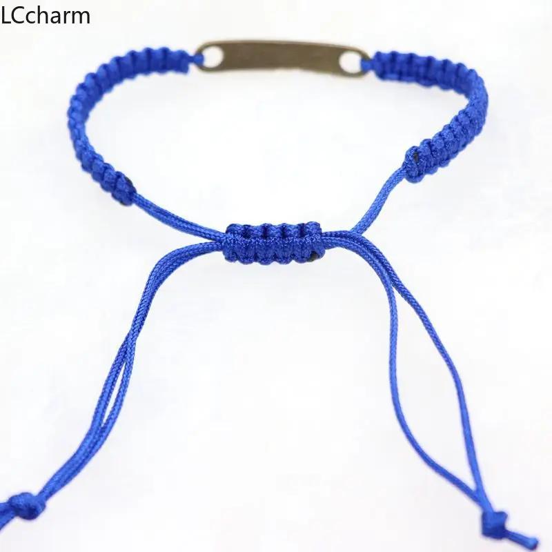 Браслет ручной работы с буквами мечты плетеный веревочный браслет для женщин и