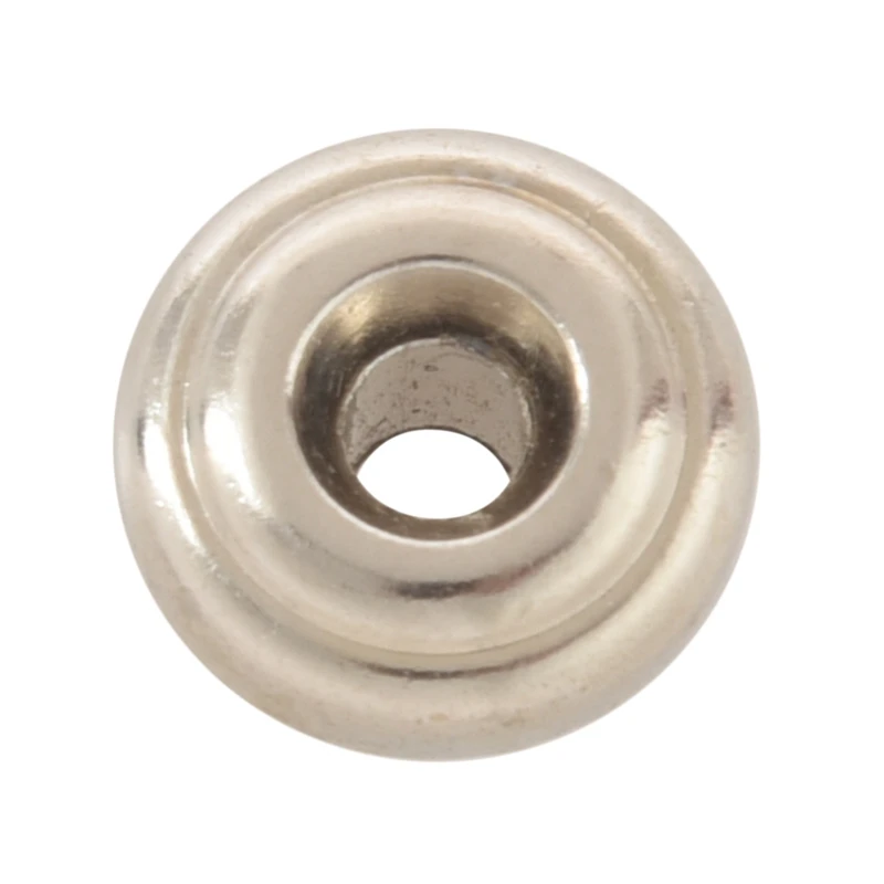 1X хромированная Грибная головная кнопка для мандолиновой гитары и 2 Pack