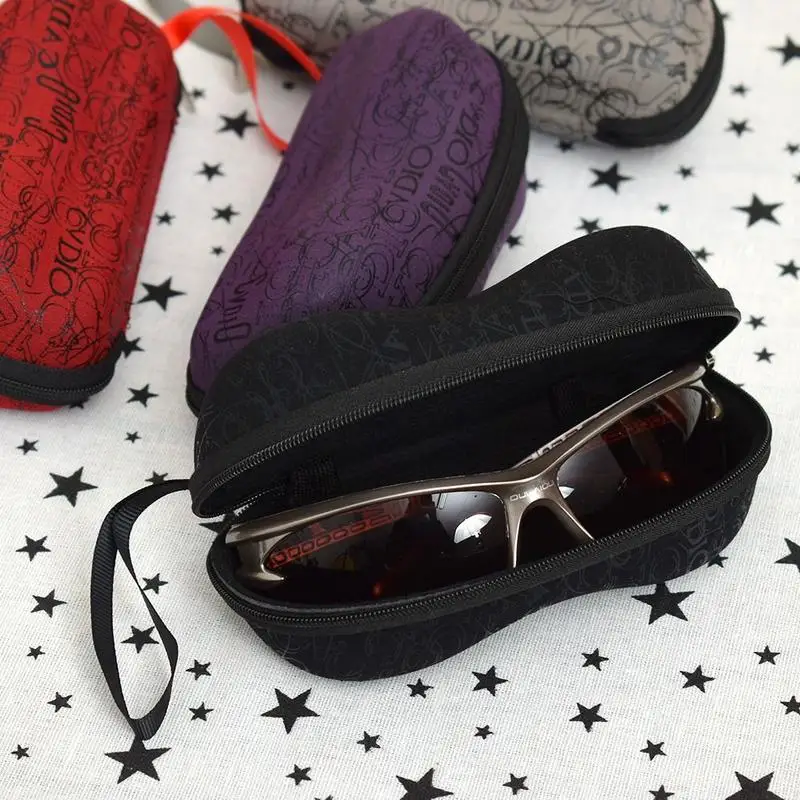 

New Portable Hot Women Men Zipper EVA Peanut Sunglasses Hard Case Portable Holder Protector Box