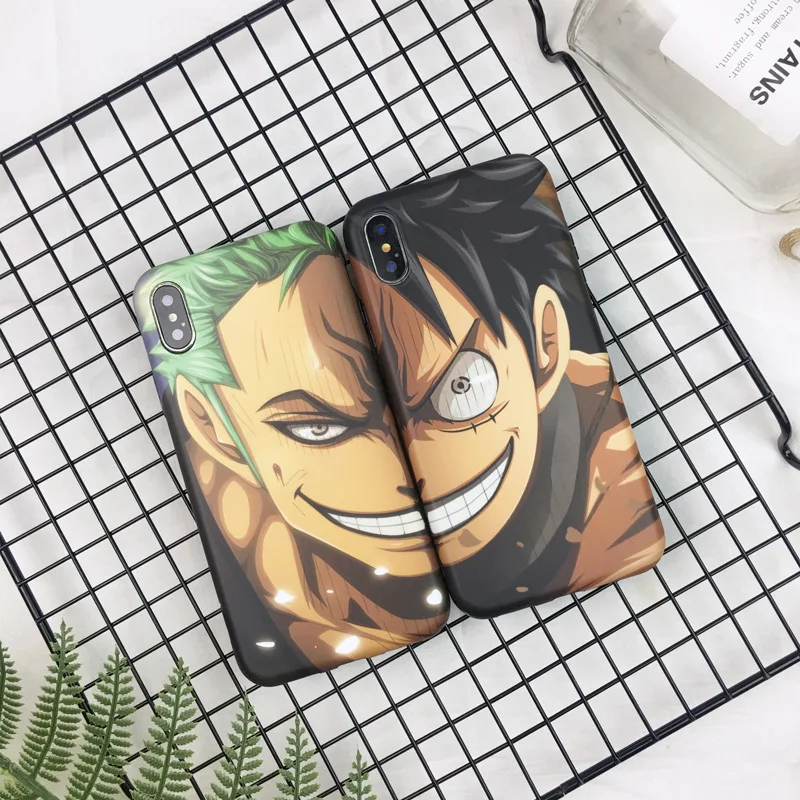 For iphone 8 XS 11 Pro MAX case silicone cover Roronoa Zoro One Piece Luffy Phone Case For coque iPhone 7 6 6S 8 Plus X XR Case