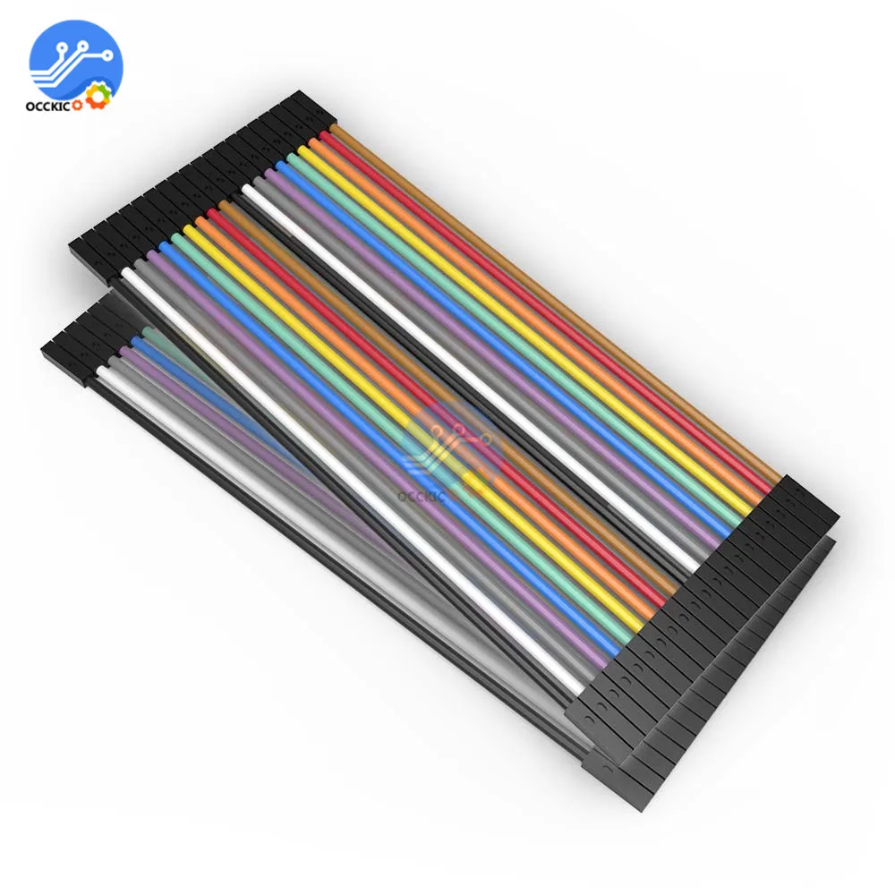 Цветной коннектор Dupont 40 шт. Кабель 2 54 мм 1 P для Arduino|arduino arduino|arduino colorarduino dupont |