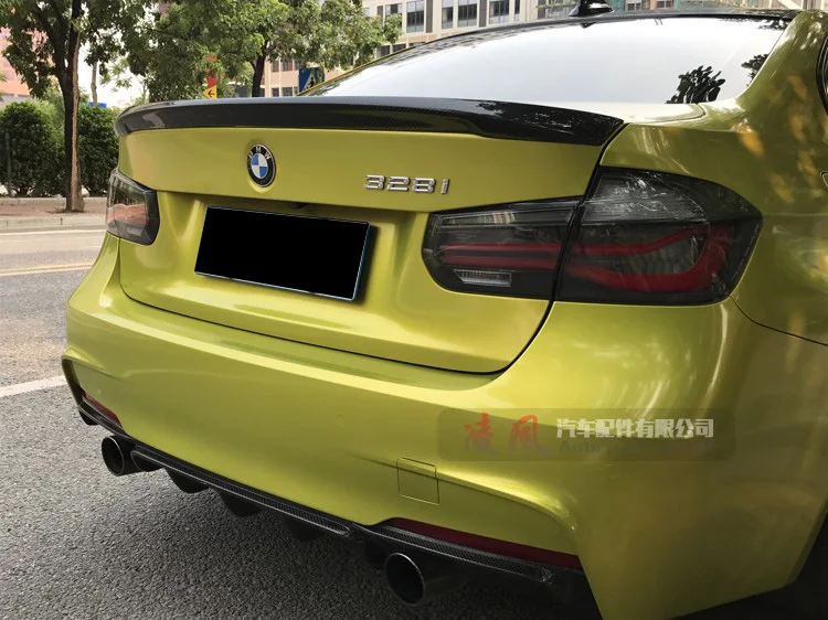 Для BMW F30 F80 M3 спойлер из углеродного волокна материал M производительность стиль