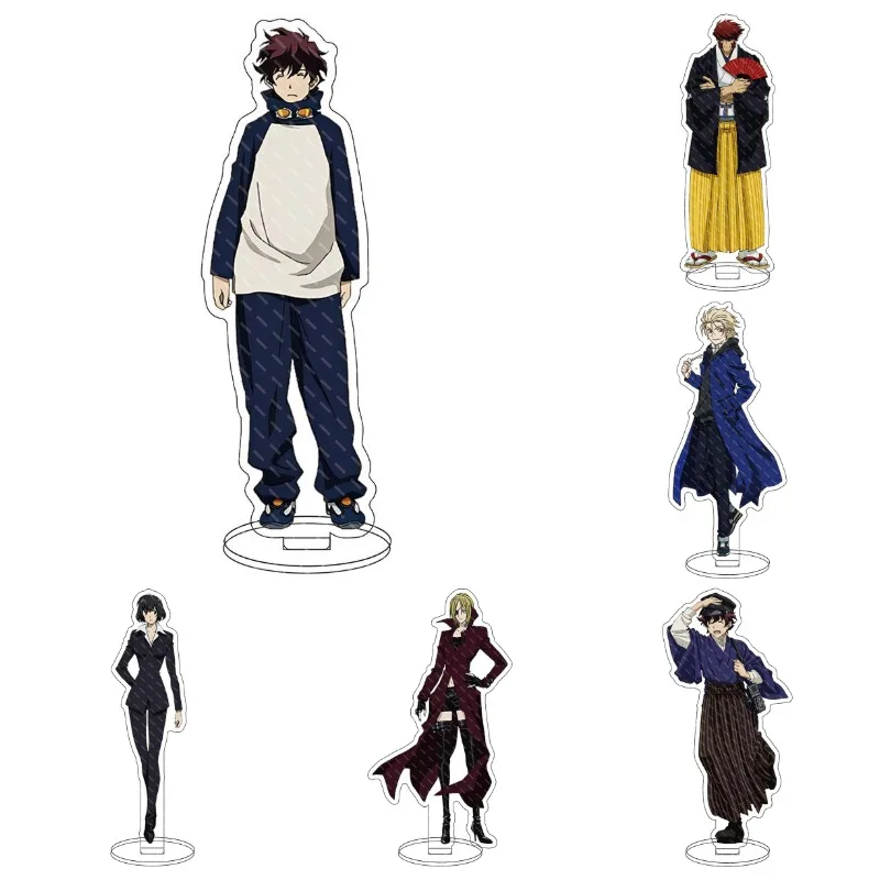 

2021 Hot Anime Blood Blockade Battlefront Stand Sign Acrylic Cartoon Figure Leonardo Watch Stand Card Funny Desk Decor Gift