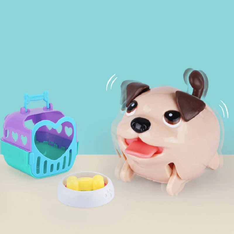 Электрическая игрушка клетка для щенков старше 3 лет|Роботы и животные с ДУ| |