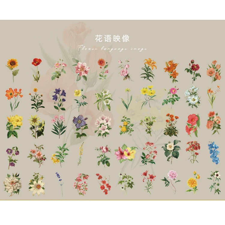 

Набор стикеров XYDDJYNL, 50 шт.