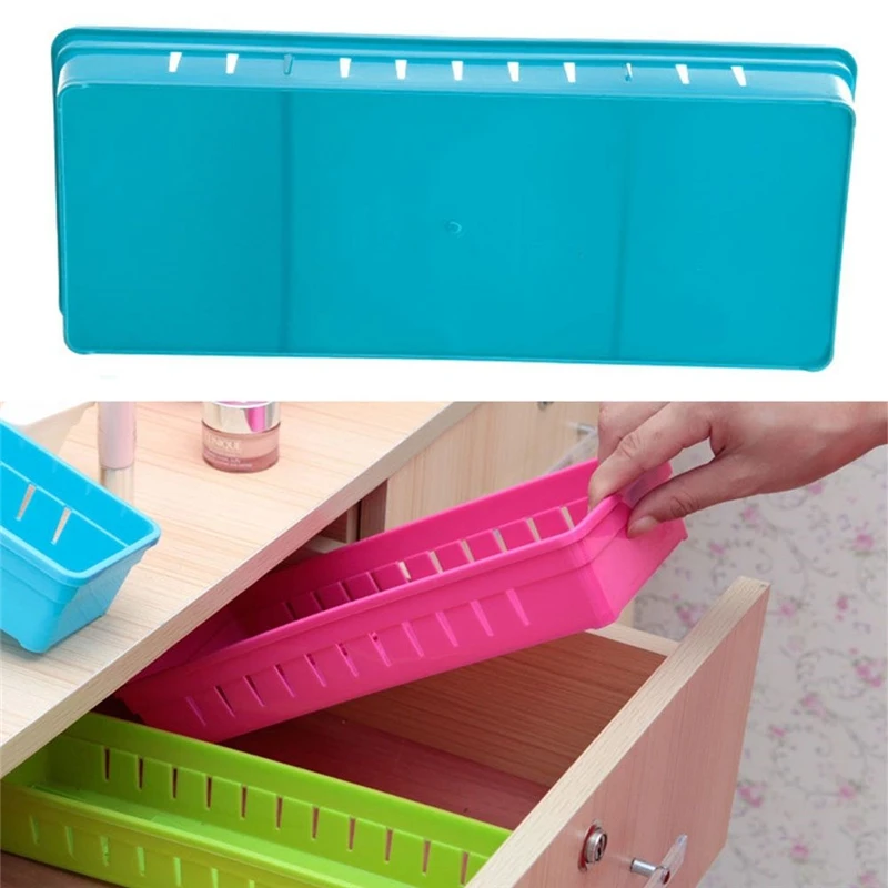 Hot Adjustable Home Drawer Storage Organizer Kitchen Partition Divide Cabinet Box | Boxes &amp Bins