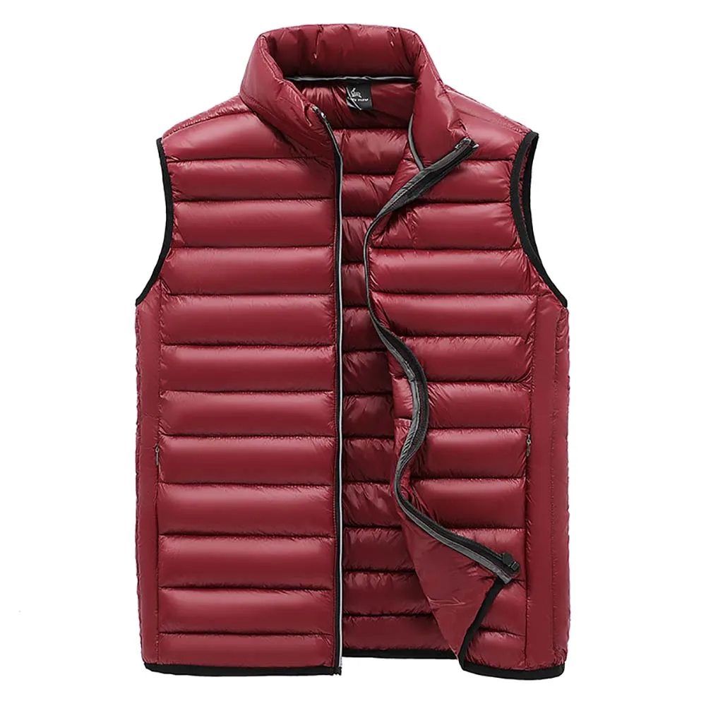 

2020 Vest Men New Fashion Autumn Winter Warm Sleeveless Vest Jacket Men Slim Fit Vest Casual Coats Mens Waistcoat B0776