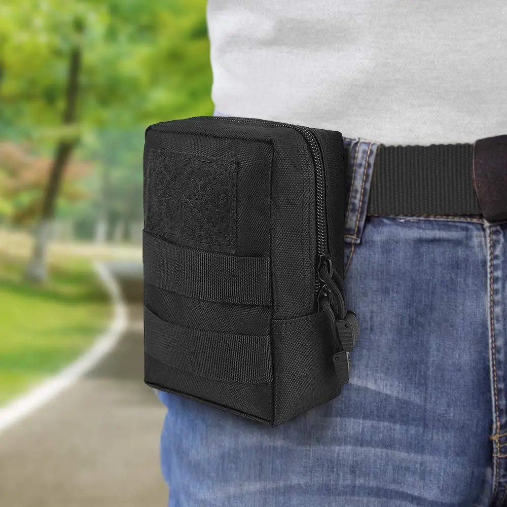 Тактическая Сумка MOLLE EDC для мужчин, поясная сумка, Универсальный гаджет, снаряжение, инструмент, органайзер, карманный мобильный телефон, кобура, держатель для охоты