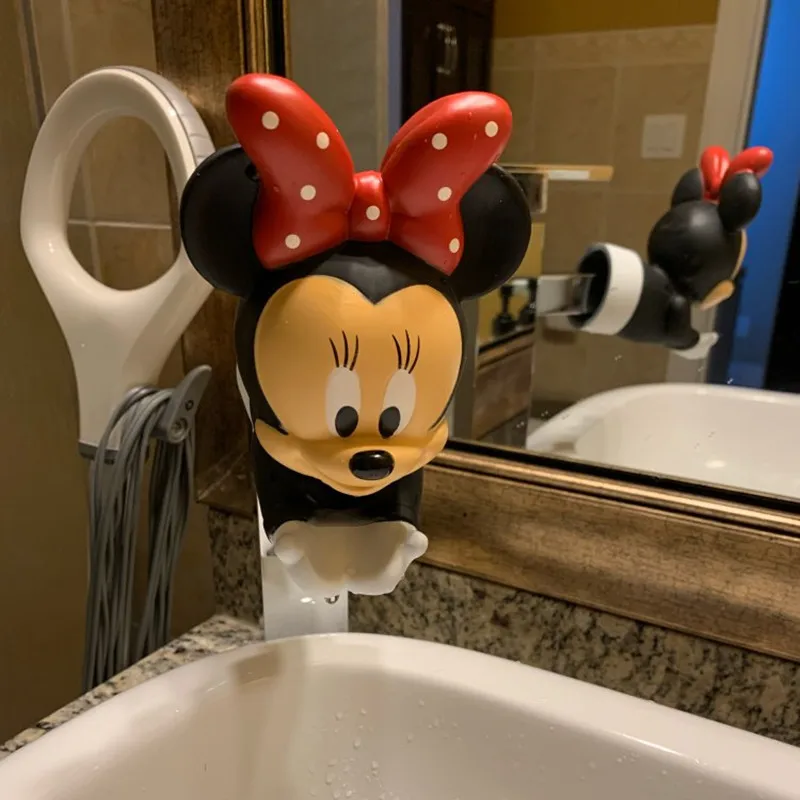 Силиконовый удлинитель смесителя для воды disney Minnie kids водосберегающий мультяшный