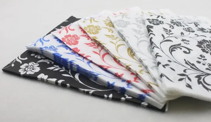 20 шт./упак. горячая Распродажа бумажных салфеток салфетки для праздника и