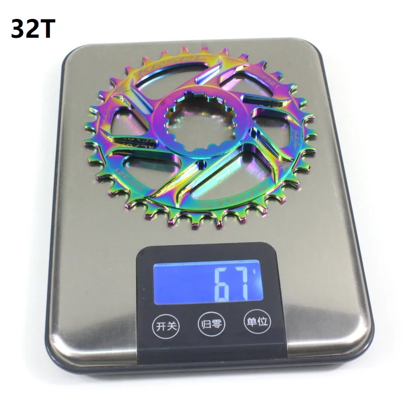 32T Велосипед GXP Chainring узкая широкая Цепь 32T 34T 36T 38T GXP Запчасти для Sram Aram XX1 X9 XO X01 - Цвет: 32T