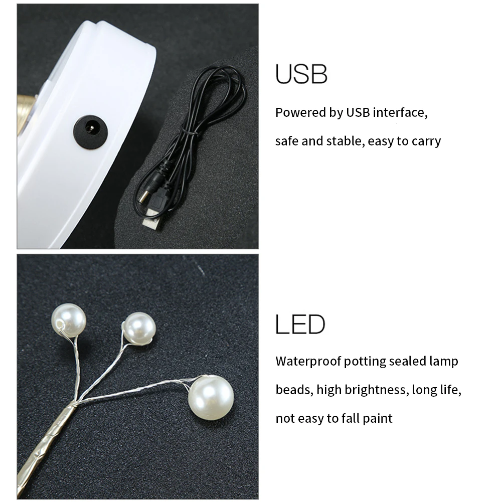 Яркий светодиодный светильник с переключателем управления дерево 150 вишневым