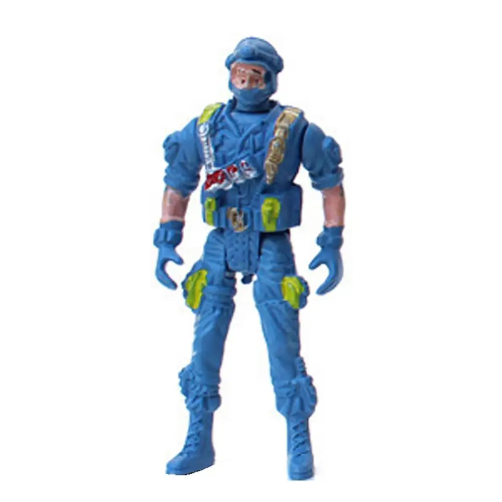 

9cm Mini Kids Plastic Military Soldier Model Random Military Plastic Soldiers Army Men 9cm Figures & Accessories Toy