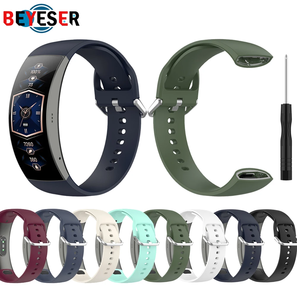 

Силиконовый ремешок для часов Huami Amazfit X, ремешок для наручных часов, сменный спортивный браслет для смарт-часов, аксессуары для наручных час...