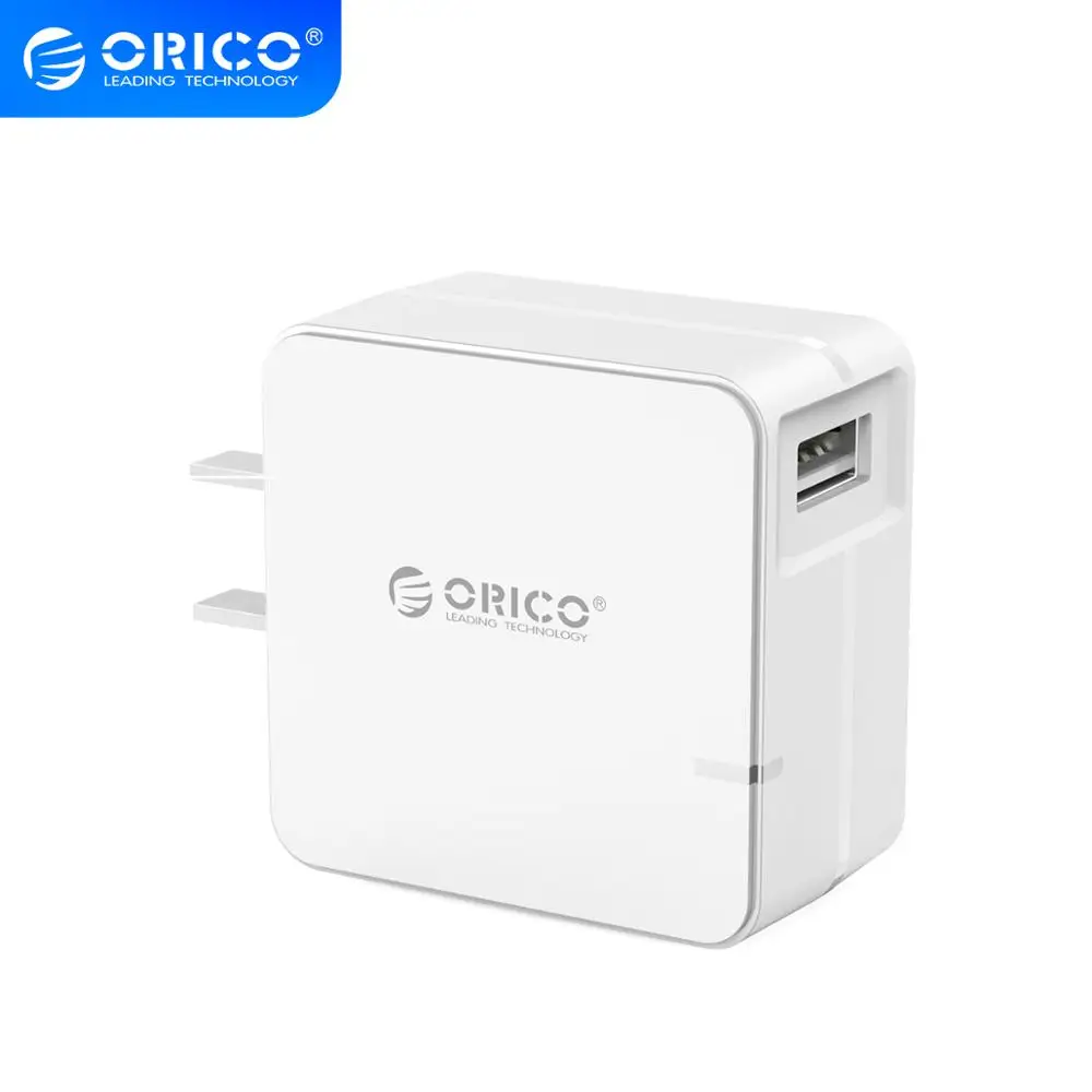 Быстрое зарядное устройство ORICO QC 2 0 быстрое с мобильный телефон штепсельная