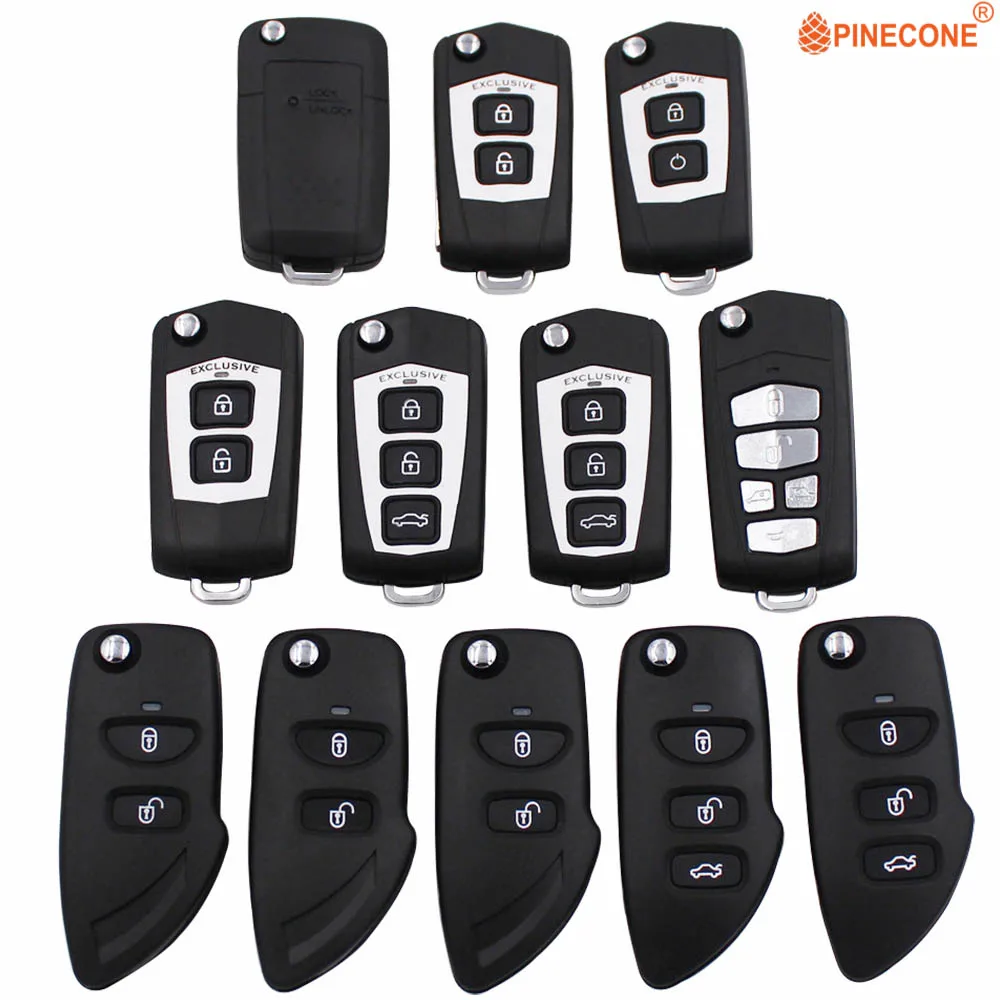 PINECONE для KIA CARENS CERATO FORTE SPORTAGE SORENTO SOUL SEDONA чехол ключей 2/3/4/5 модифицированный пульт