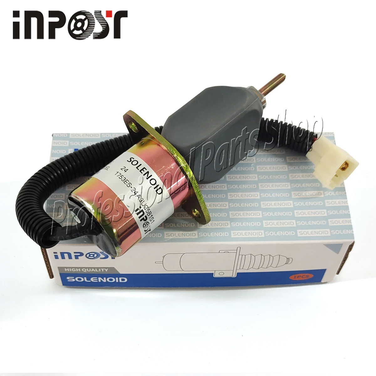 Новый 1753ES-24A3UC5B1S1 24V запорный соленоид для Yanmar 4TNE98 4TNE94 4TNC88 |
