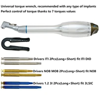 dental implant anthogyr universal hex implant torque wrench with 6pcs drivers control