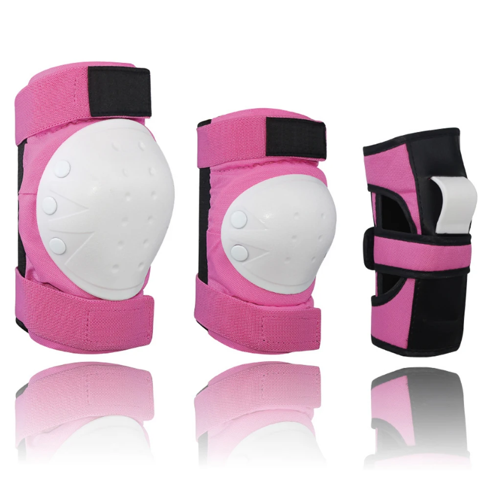 Комплект защитного снаряжения 7 в 1 наколенники и налокотники защита для запястья