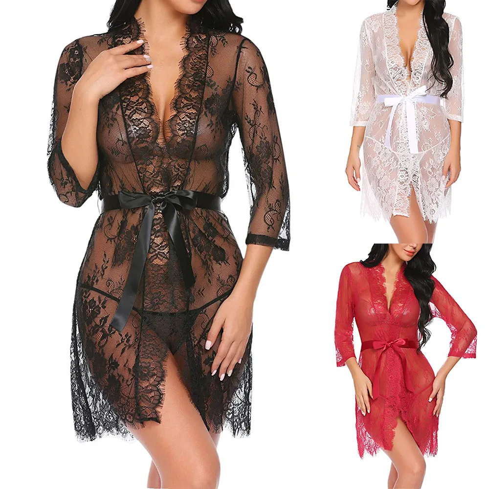 3 шт./компл. Женское ночное белье Lce ночные рубашки для женщин Ночная рубашка