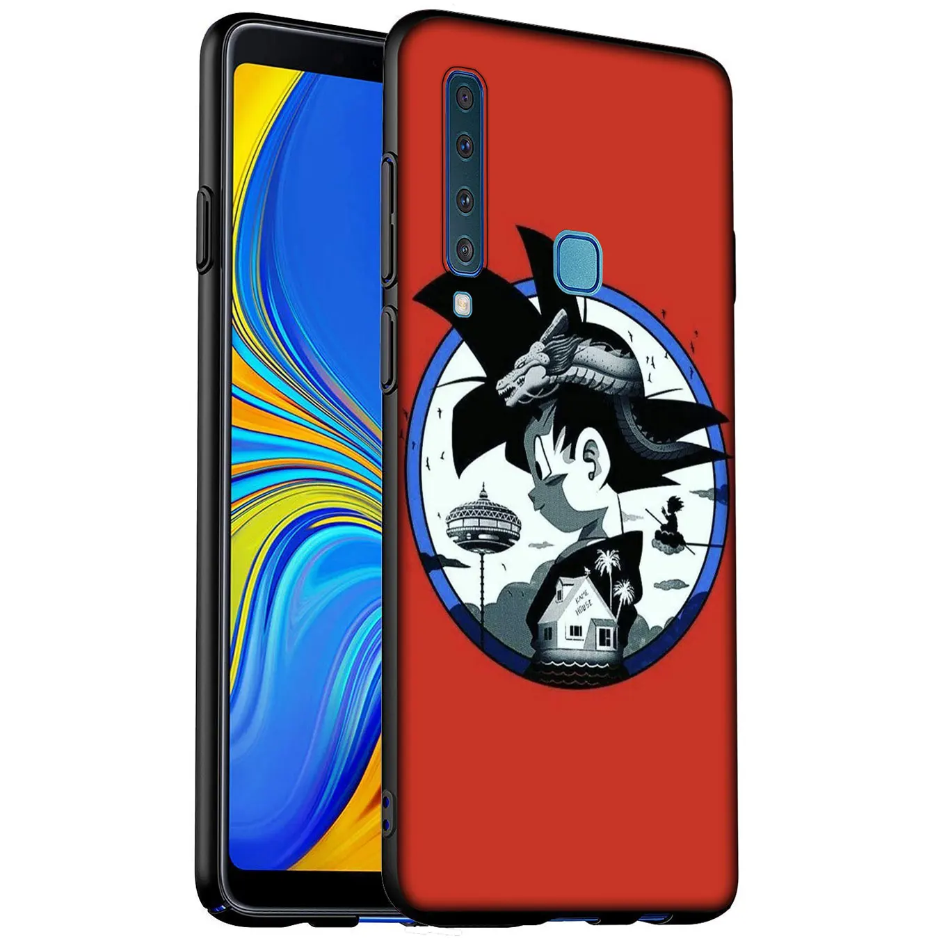Dragon Ball Z Anime Goku Cartoon Soft Silicone Phone Case for Samsung Galaxy A6 A7 A8 A9 2018 A3 A5 2016 2017 Note 9 8 10 Plus |