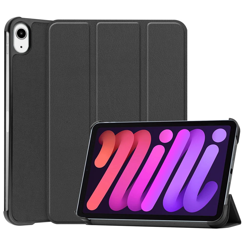 

Умный чехол для iPad Mini 6, 2021 дюйма, тонкий магнитный складной флип-чехол из искусственной кожи с подставкой для нового iPad Mini 6 8,3