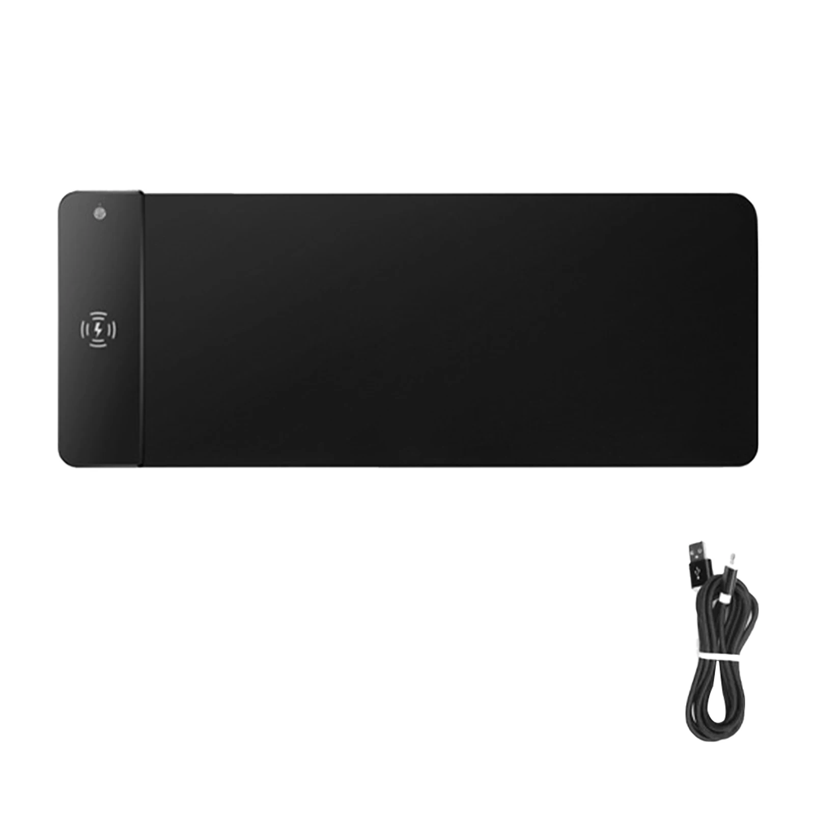 

2 In 1 RGB Mouse Pad Multifunction Office With Wireless Charging Dust Resistant Large Size Mouse Pad Computer Mice Mat #920