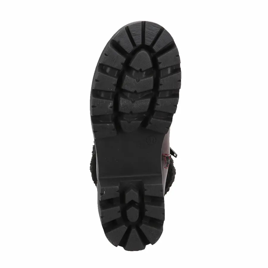 

Boots For Kids Girls Seventeen Svf86 Claret Red Girls Boots