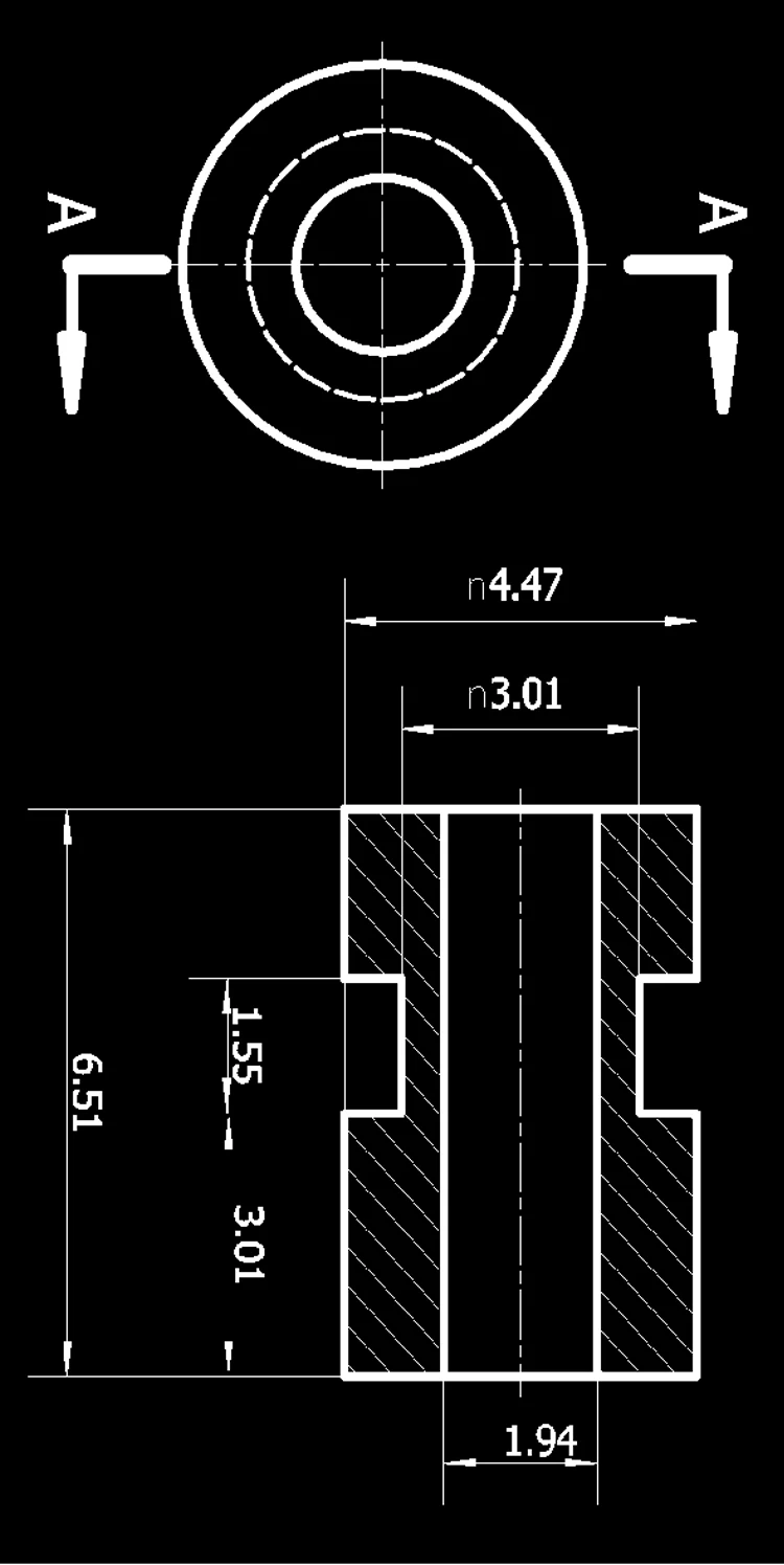 Демпфирующее кольцо 20PCS ZJWRC M2 M2*6.5MM для Supra F4-12A BETAFPV 12A Succex F4 GEP-12A-F4 Fight Conroller Stack RC Drone.