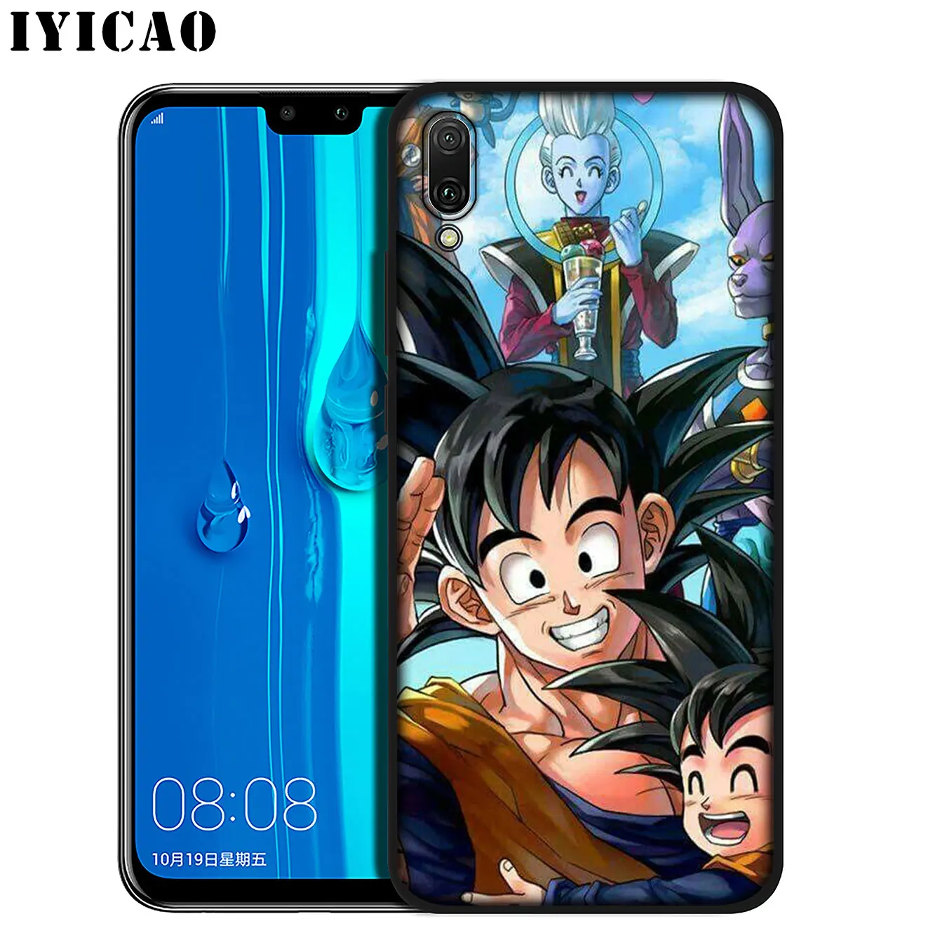 IYICAO Dragon Ball Z Аниме Гоку мультфильм мягкий силиконовый чехол для телефона Huawei Mate 30