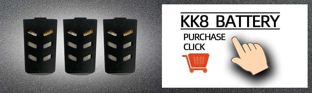 KK8 Drone battery RC Quadcopter Spare Parts 3.7V 800mah Lip-po extra batteries | Игрушки и хобби