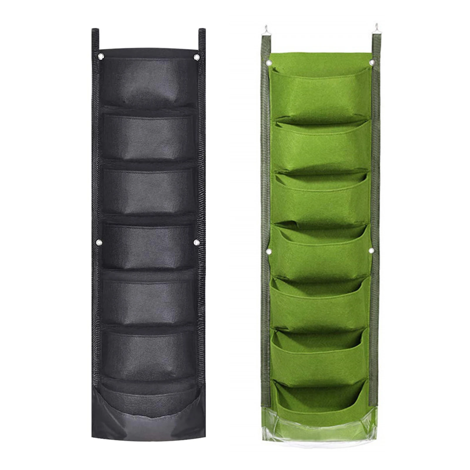 

Wall Hanging Planting Bags Vertical Wall Garden Planter Grow Bag Planter Vertical Garden Vegetable Living Garden Bag Home Suppli