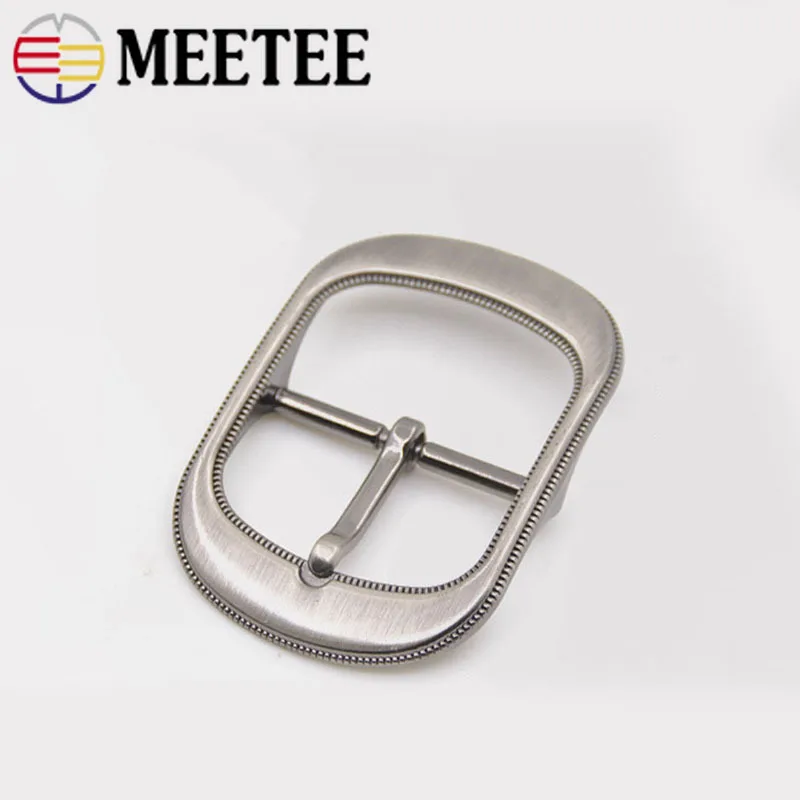 Мужской ремень Meetee металлический с пряжкой 2/5 мм 32 33 аксессуары для