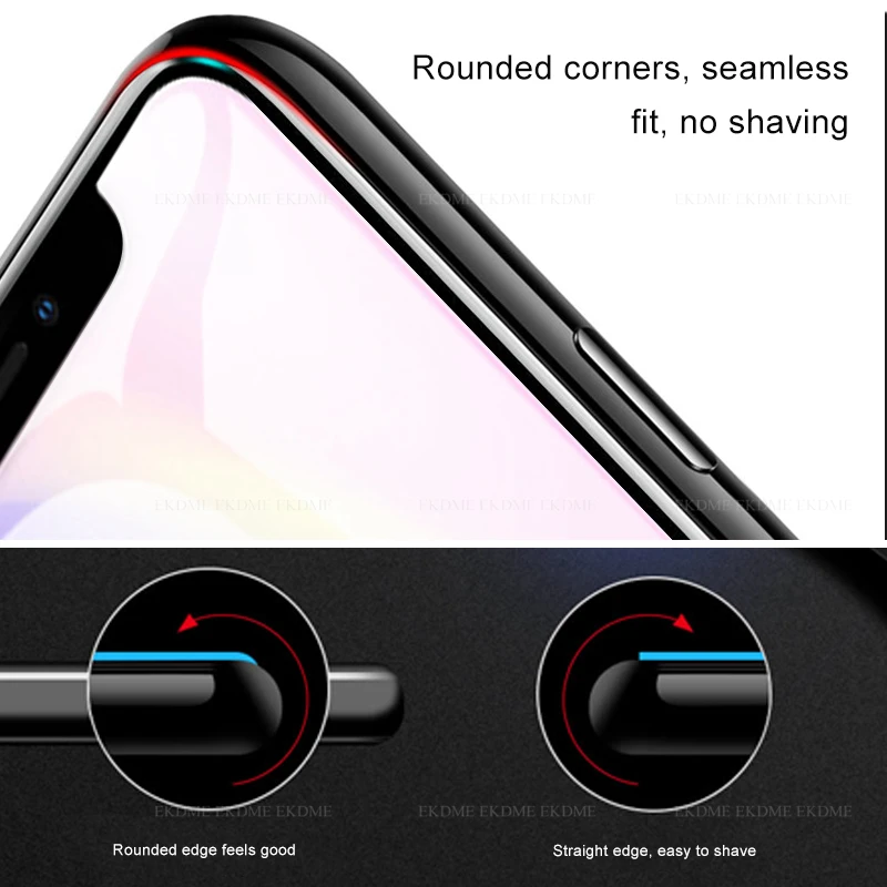 2 шт./лот закаленное защитное стекло для экрана iPhone 11 Pro Max 5 5S se 8 HD 4 4S 6 6s X 7 пленка |